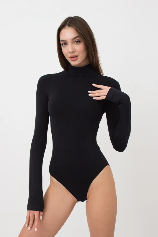 Боди с длинным рукавом BODY DOLCEVITA MANICA LUNGA Giulia (nero), черный