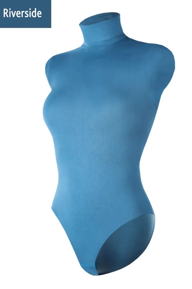 Боди с длинным рукавом Body dolcevita manica lunga Giulia (riverside)