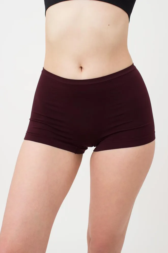 Женские бесшовные трусы-шорты Boxer Briefs Color Giulia (marsala)