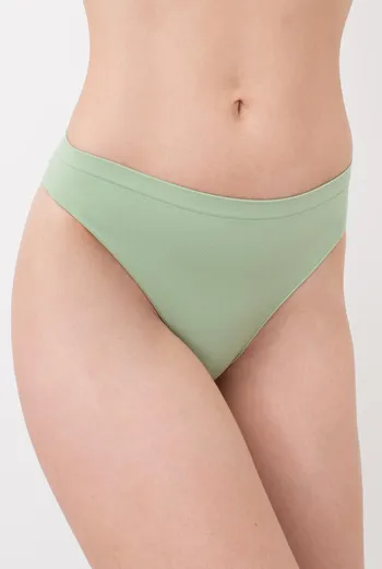 Женские бесшовные трусы бразилиана Brasilian briefs color Giulia (kohlrabi), зеленый Женские бесшовные трусы бразилиана Brasilian briefs color Giulia (kohlrabi), зеленый