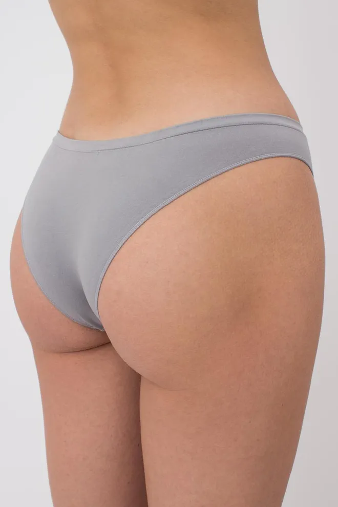 Женские бесшовные трусы бразилиана Brasilian briefs color Giulia (ultimate grey)