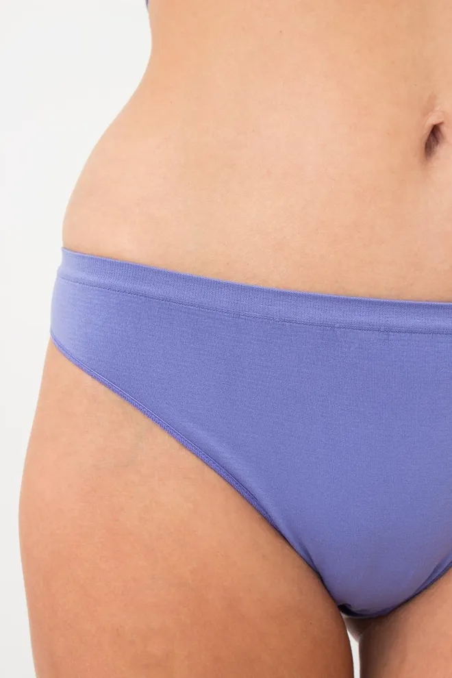 Женские бесшовные трусы бразилиана Brasilian briefs color Giulia (very peri)