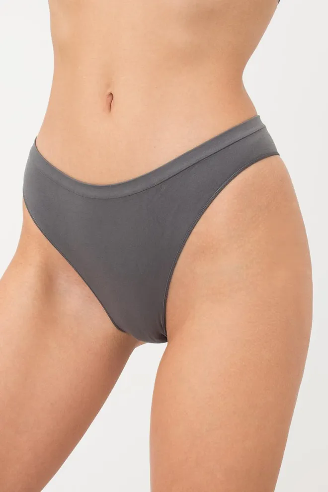 Женские бесшовные трусы бразилиана Brasilian briefs color Giulia (poppy seed)