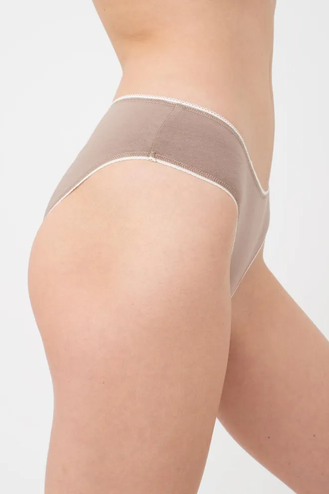 Женские трусы слипы Basic 2301/60 Giulia (mokko)