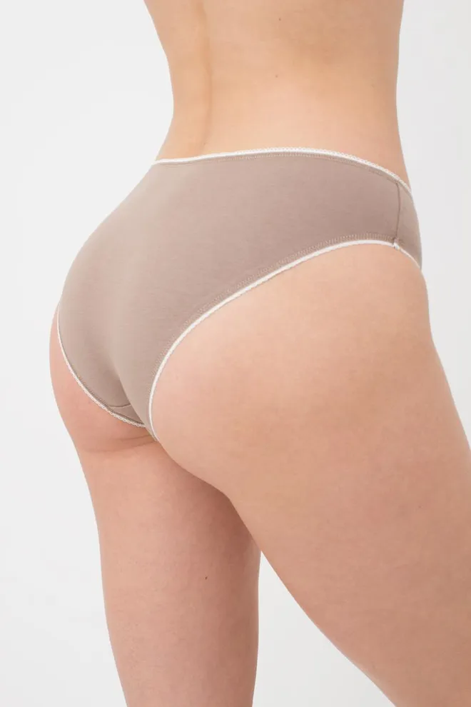 Женские трусы слипы Basic 2301/60 Giulia (mokko)