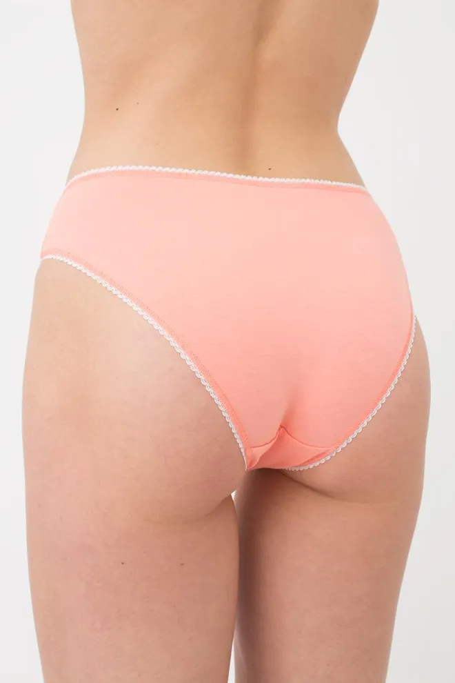 Женские трусы слипы Basic 2301/60 Giulia (peach)