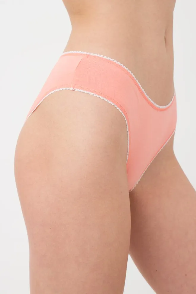 Женские трусы слипы Basic 2301/60 Giulia (peach)