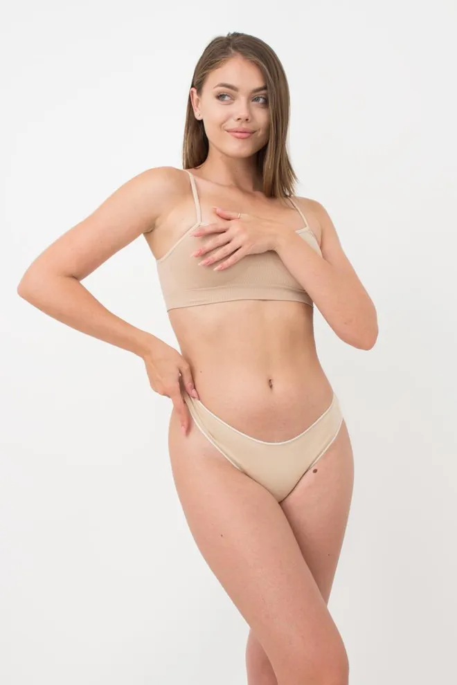 Женские трусы слипы Basic 2301/60 Giulia (beige)