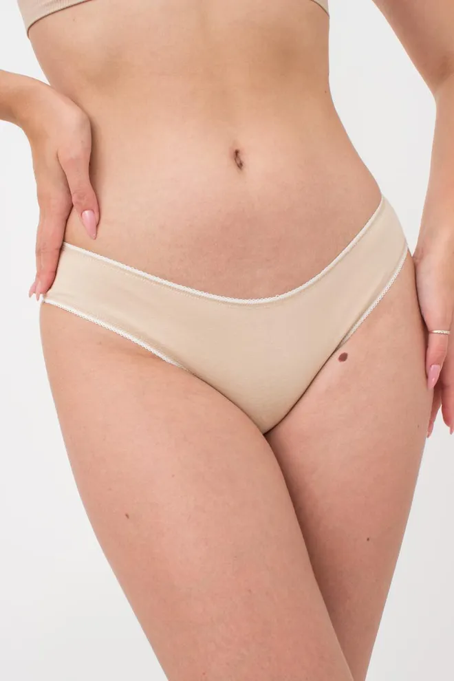 Женские трусы слипы Basic 2301/60 Giulia (beige)