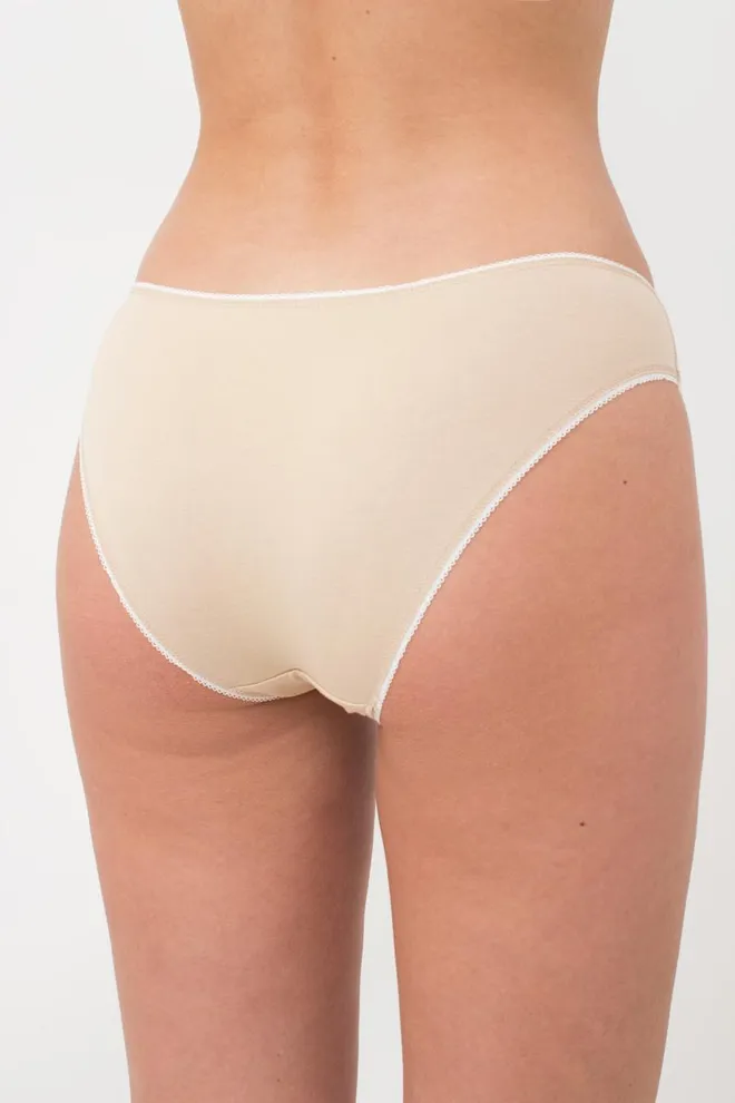 Женские трусы слипы Basic 2301/60 Giulia (beige)