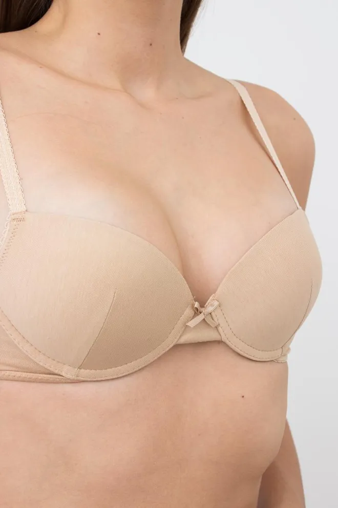 Бюстгальтер с формованной чашкой Basic cotton 1106/60 Giulia (beige)