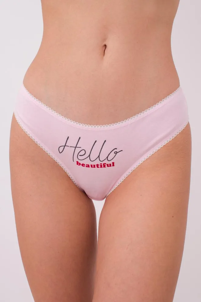 Женские трусы слипы Basic print 2301/60 Giulia (hello beautiful)