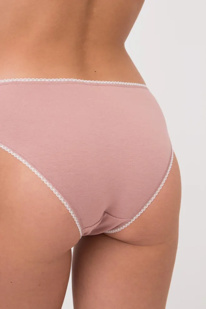 Женские трусы слипы Basic print 2301/60 Giulia (powder/camomile)