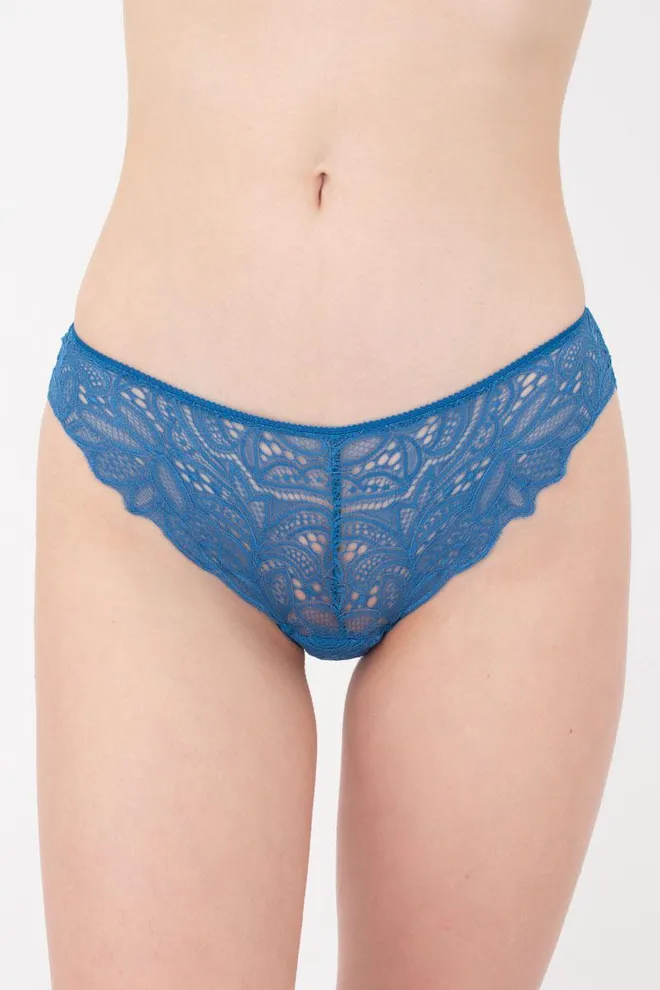 Кружевные трусы бразилиана Blue forest 2309/31 Giulia (blue)