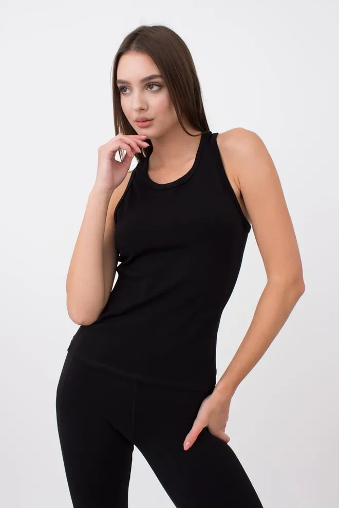 Майка женская спортивная Canotta net 01 Giulia (nero)