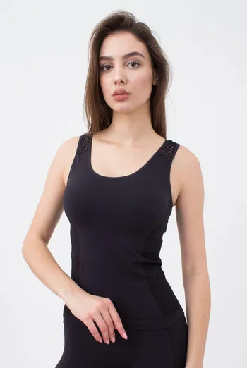 Майка женская спортивная Canotta sport rete essential Giulia (greystone)