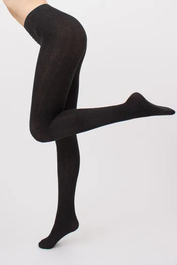 Классические теплые колготки Cashmere touch fashion model 1 Giulia (stone)