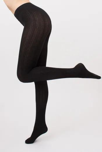 Классические теплые колготки Cashmere touch fashion model 1 Giulia (black), черный Классические теплые колготки Cashmere touch fashion model 1 Giulia (black), черный