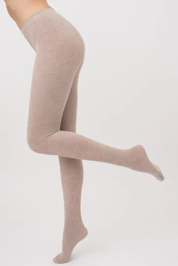 Классические теплые колготки Cashmere touch Giulia (sand), бежевый