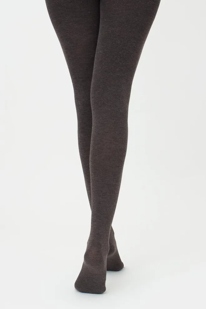 Классические теплые колготки Cashmere touch Giulia (chesnut), коричневый