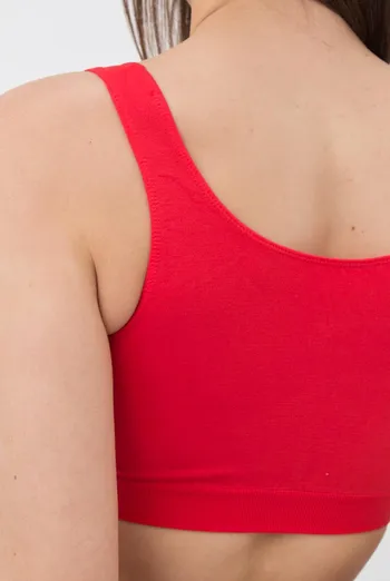 Безшовний топ на широких бретелях Classic top Giulia (poinciana)