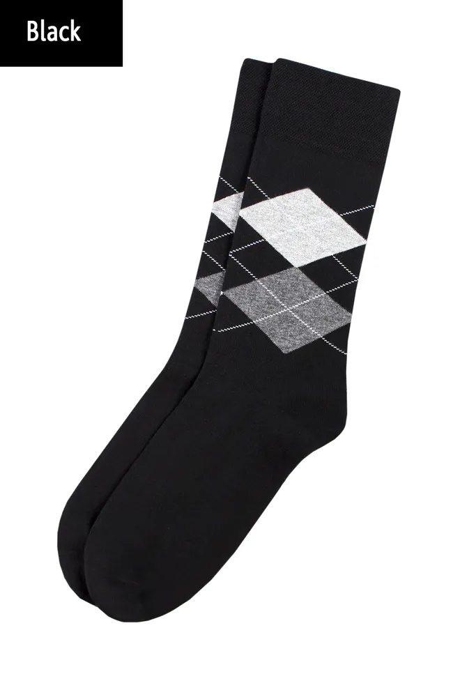 Шкарпетки чоловічі високі Comfort melange-02 Giulia (black)