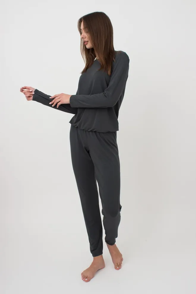 Пижама женская со штанами Comfort style 5323/030 Giulia (khaki)