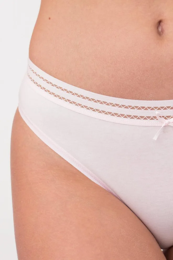 Женские трусы бразилиана Cotton print 2212/06 Giulia (pink)