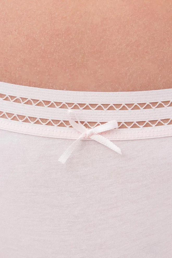 Женские трусы бразилиана Cotton print 2212/06 Giulia (pink)