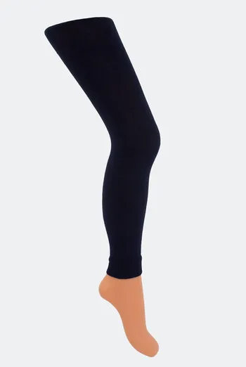 Детские хлопковые леггинсы унисекс D021 Kids Giulia (navy), синий