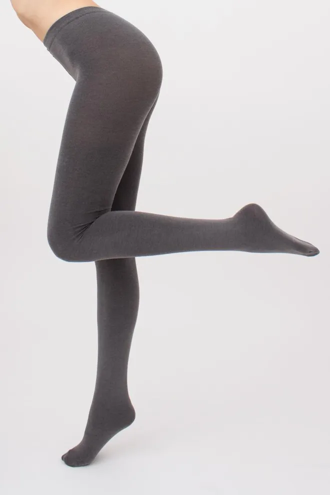 Теплі бавовняні колготки Delicate cotton 150 den Giulia (shark)