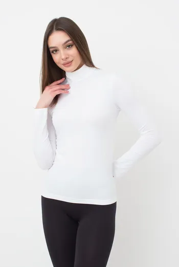 Бесшовная водолазка DOLCEVITA MANICA LUNGA Giulia (bianco), белый Бесшовная водолазка DOLCEVITA MANICA LUNGA Giulia (bianco), белый