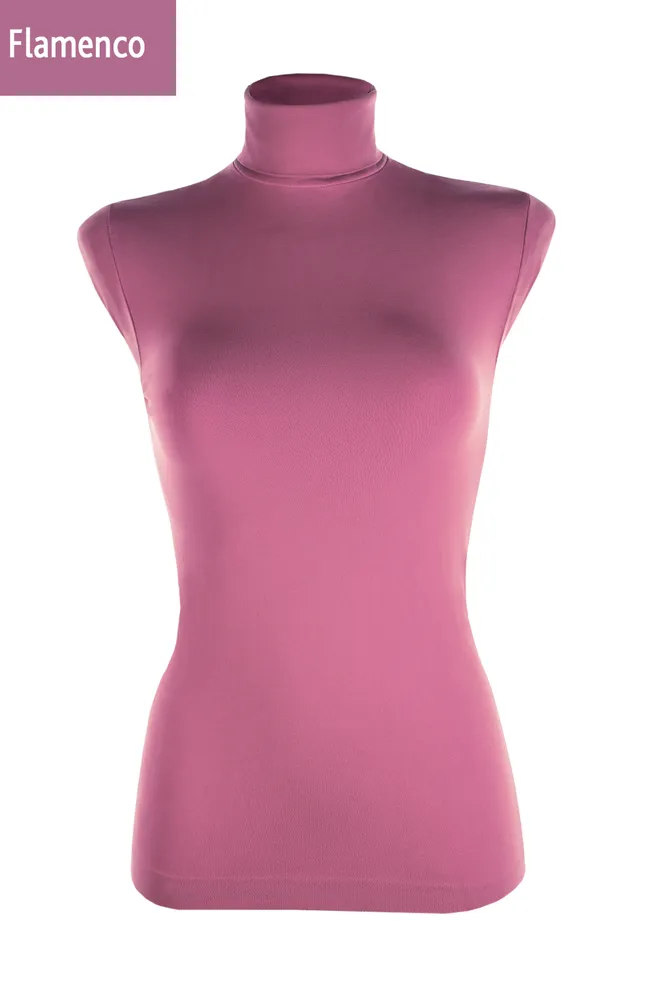 Бесшовная водолазка DOLCEVITA MANICA LUNGA Giulia (flamenco), розовый