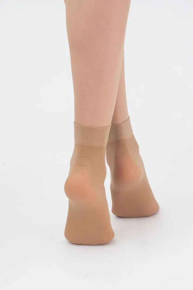 Носки Easy 20 den Giulia 2 пары (daino), бежевый