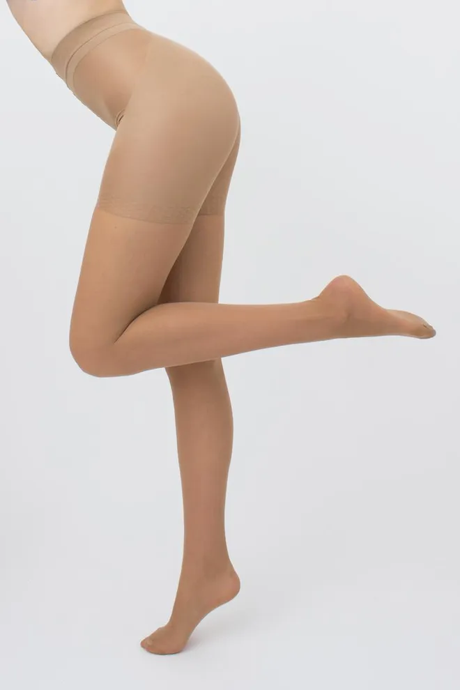Классические утягивающие колготки Effect up 40 den Giulia (daino), бежевый