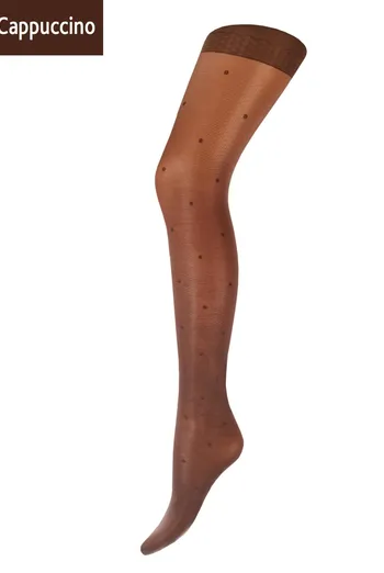 Колготки утягивающие в горох Effect up Amalia 40 den Giulia (cappuccino) Колготки утягивающие в горох Effect up Amalia 40 den Giulia (cappuccino)