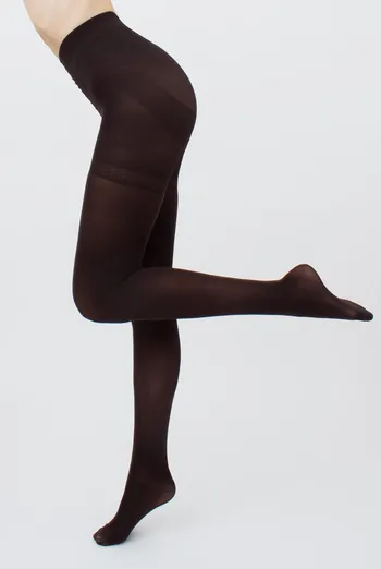 Классические утягивающие колготки Effect up micro 70 den Giulia (caffe), коричневый