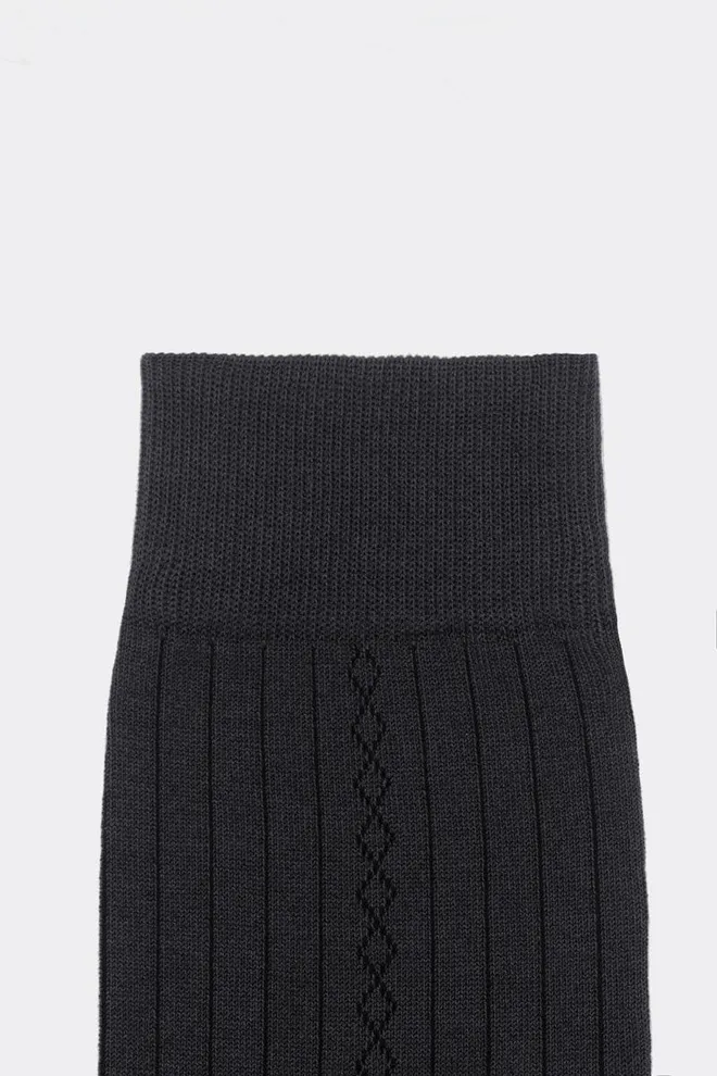 Носки мужские высокие Elegant 101 Giulia (dark grey)