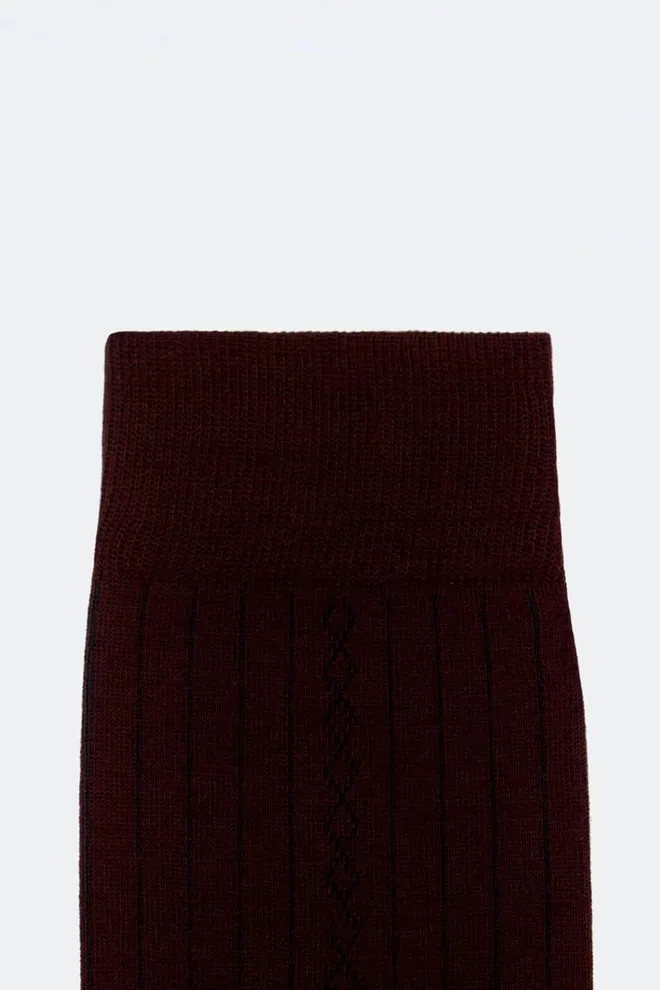 Носки мужские высокие Elegant 101 Giulia (dark bordo)