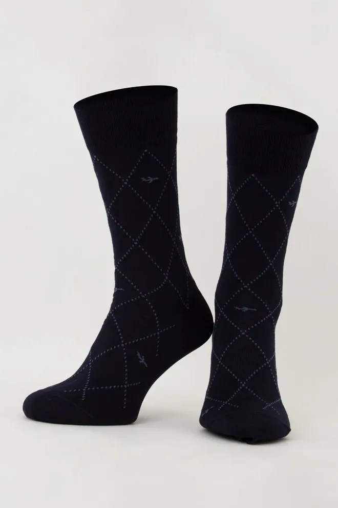 Классические мужские носки GIULIA (dark blue)