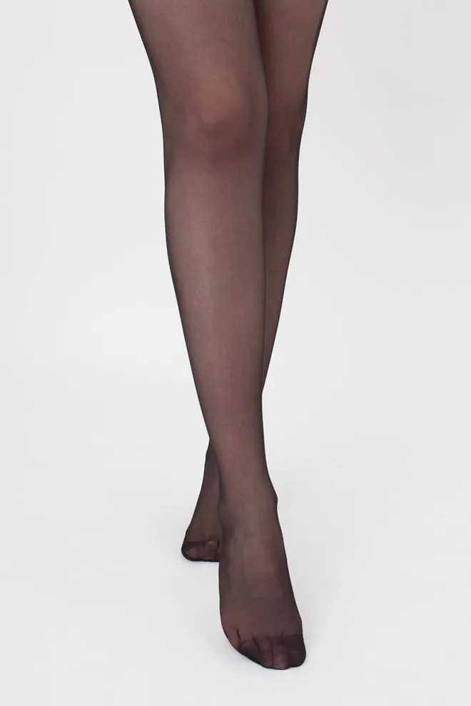 Чулки на силиконовой резинке Emotion 20 den Giulia (nero/navy)