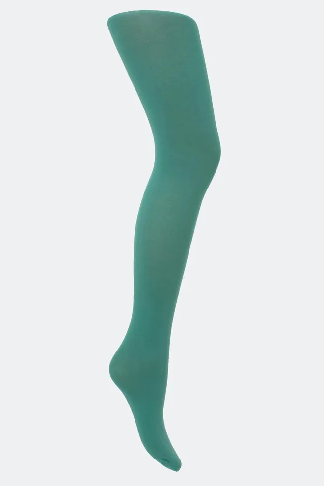 Детские хлопковые колготки Enjoy cotton 180 den Giulia (technological green)