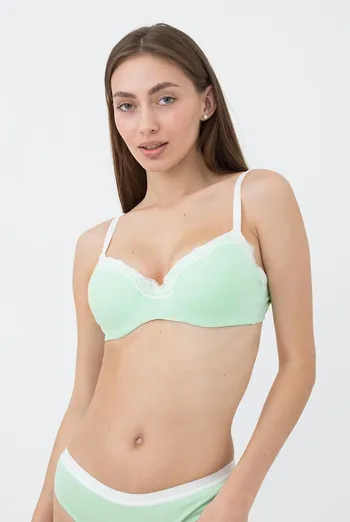 Бюстгальтер с формованной чашкой Elegia 1514/61 Giulia (green) Бюстгальтер с формованной чашкой Elegia 1514/61 Giulia (green)