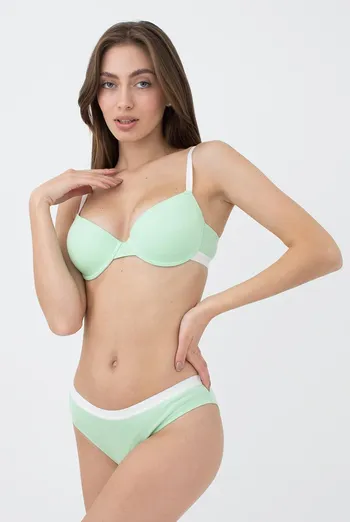 Бюстгальтер с формованной чашкой Elegia 1522/60 Giulia (green)