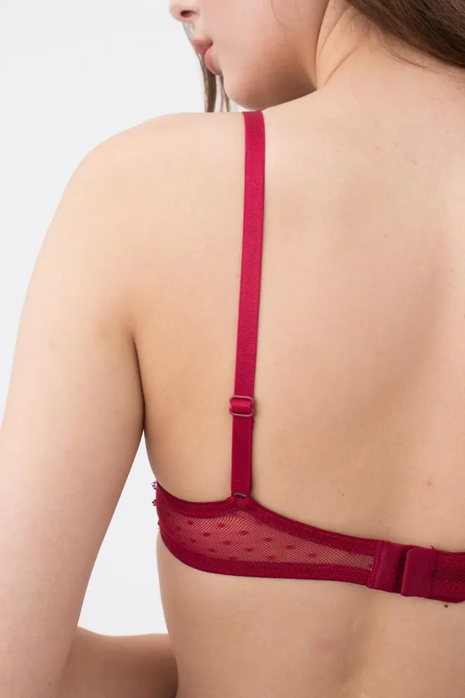 Бюстгальтер с формованной чашкой Emilia 1192/21 Giulia (red), красный