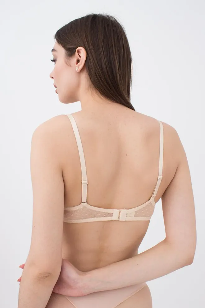 Бюстгальтер с формованной чашкой Emilia 1192/21 Giulia (beige), бежевый