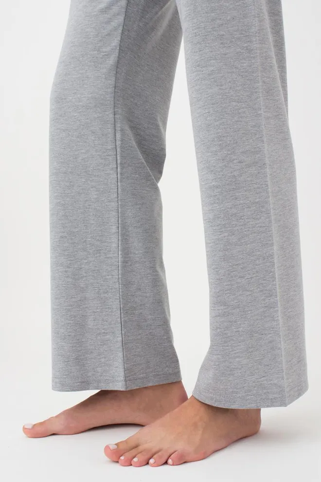 Пижама женская со штанами и рисунком Favorite Time 5315/010 Giulia (blue/light grey melange)