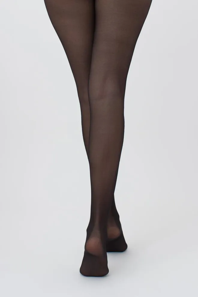 Колготки с надписью Flame 40 den model 2 Giulia (nero)