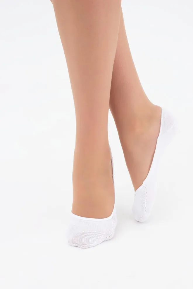 Носки следки женские Footies-03 Giulia 2 пары (bianco)