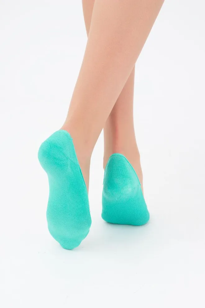 Носки следки женские Footies-03 Giulia 2 пары (mint fantasy)